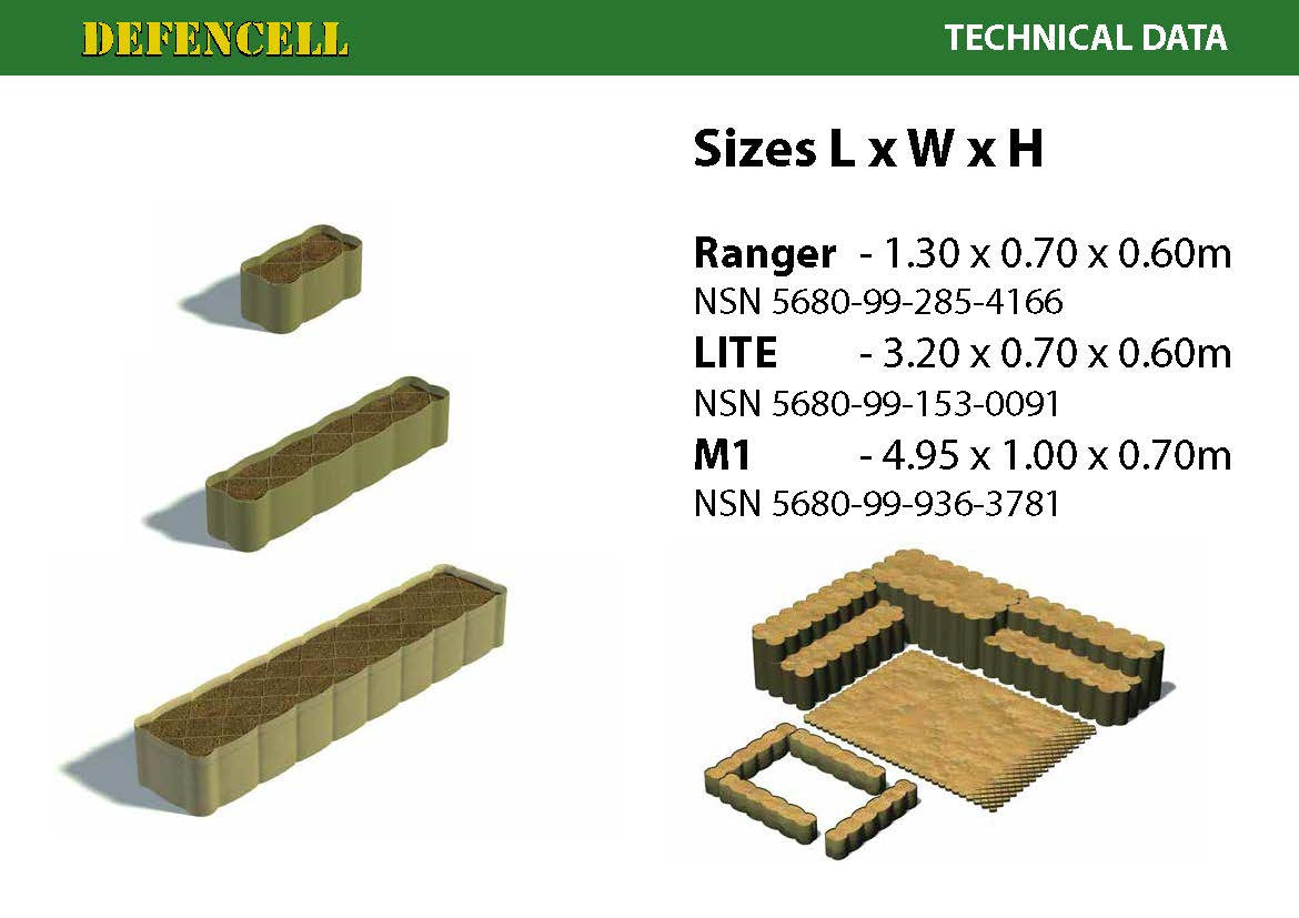 DefenCell T2 Expeditionary Force Protection System